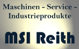 Logo MSI Reith Maschinen-Service-Industrieprodukte