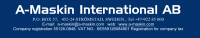 Logo A-Maskin International AB