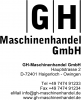 Logó GH-Maschinenhandel GmbH