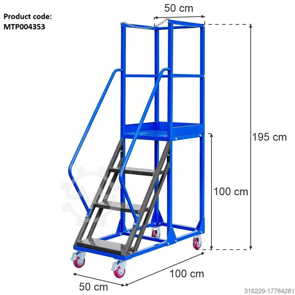 new Mobile storage ladder - platform. Mega-M for sale