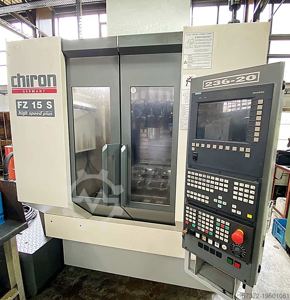 ▷used CNC Machining Center Chiron FZ 15 S for sale
