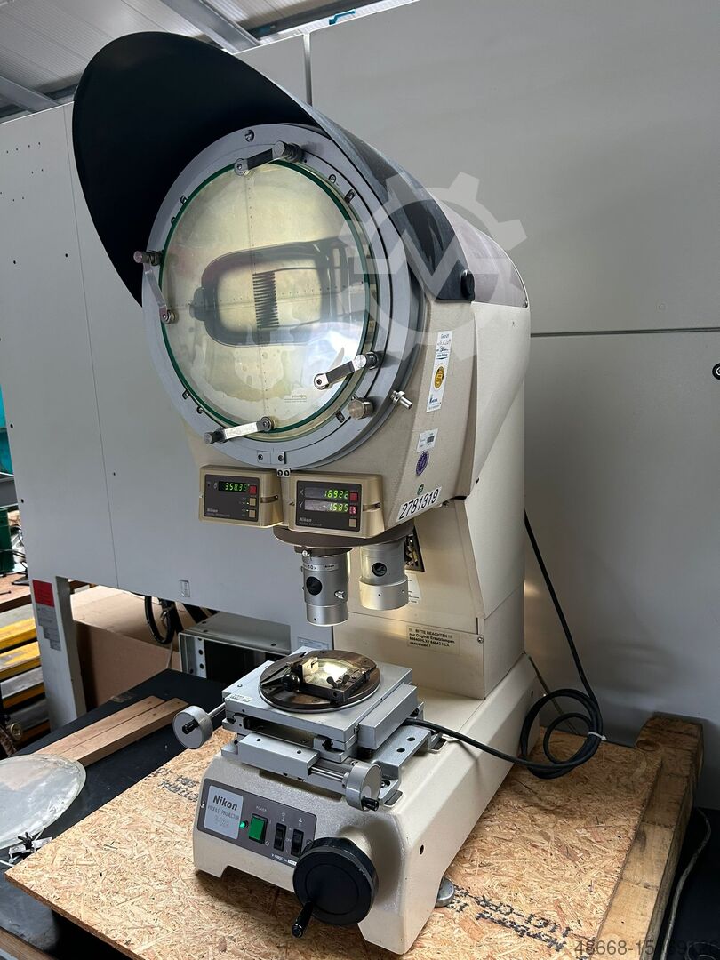 used Profile projector optical measuring device Nikon V-12B for sale