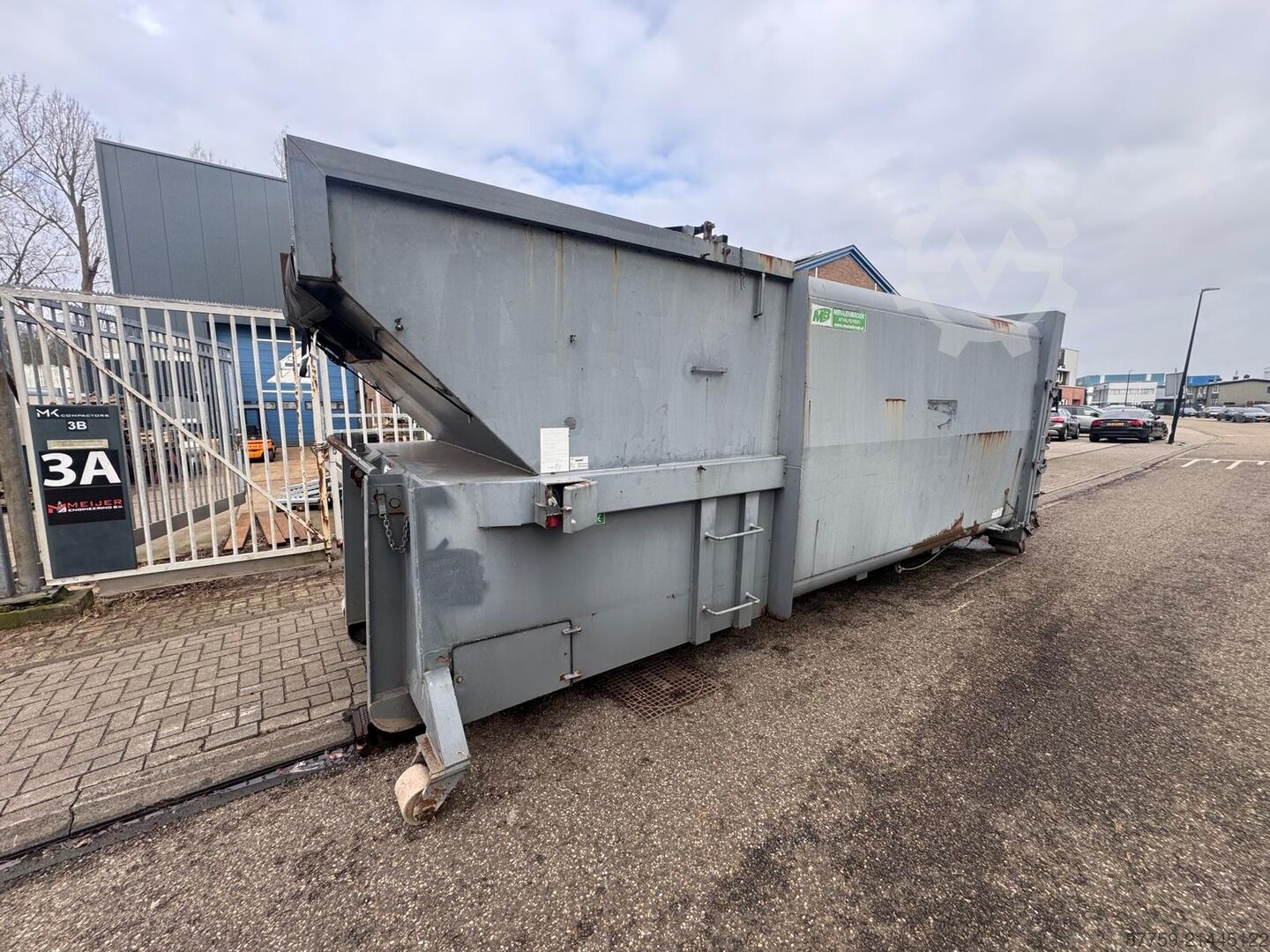 used Press container Meulenbroek LPC20L for sale