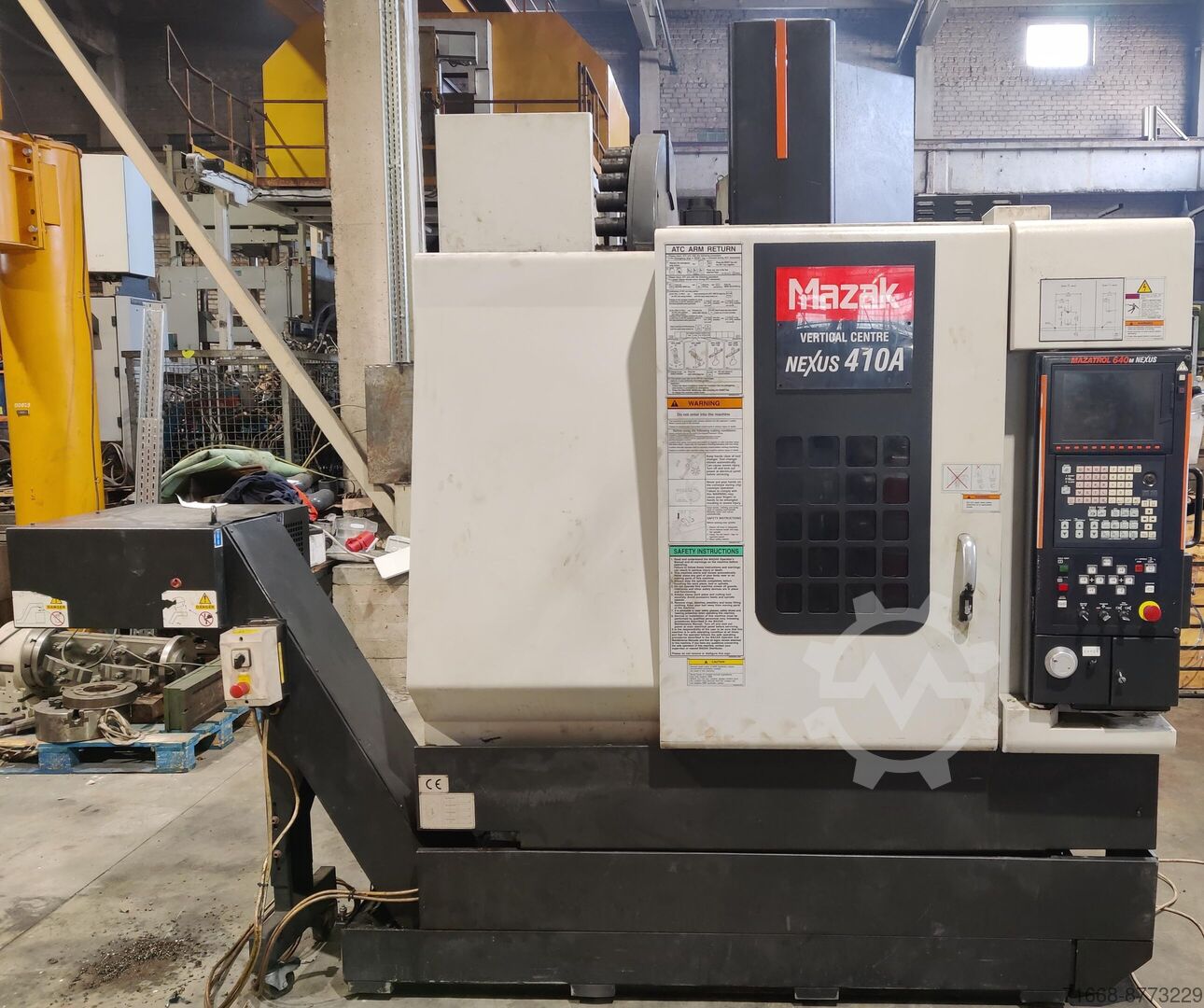 ▷used Vertical machining center Mazak VCN 410A for sale
