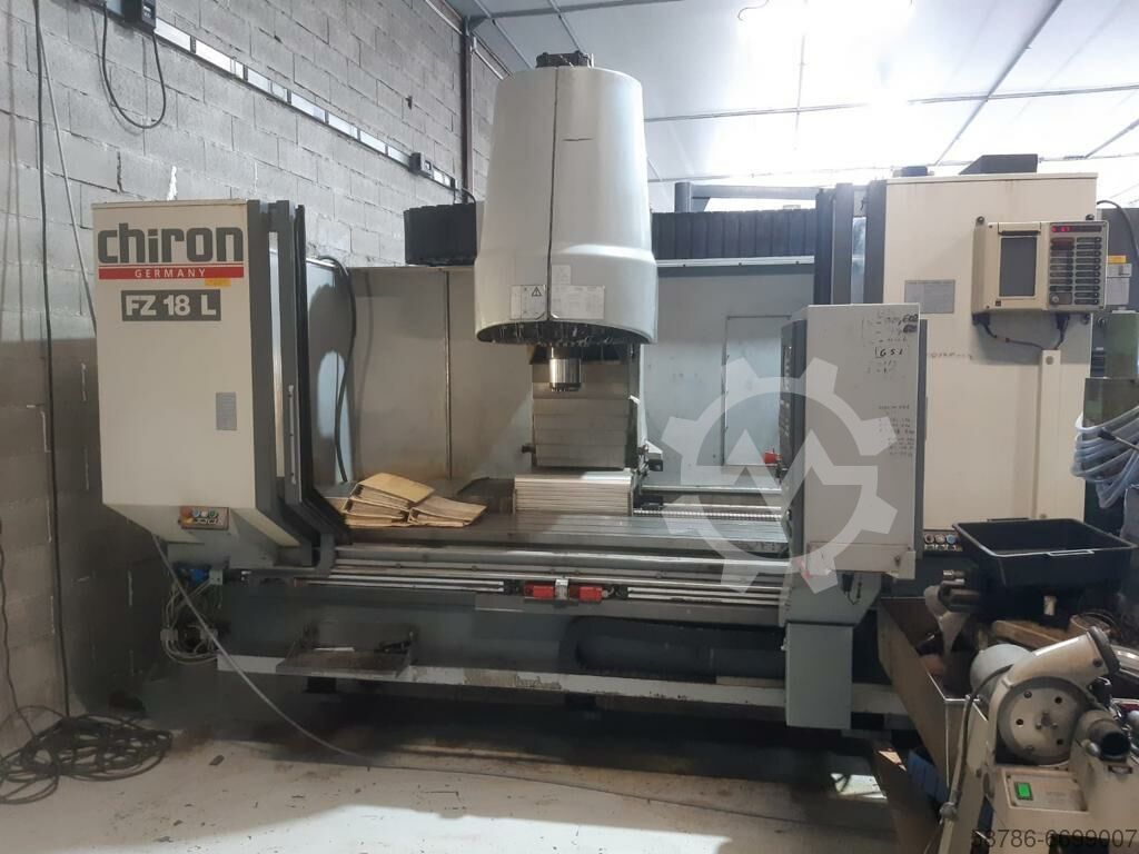 ▷ Cnc-Fräszentrum Chiron FZ18L X2000mm 4 axis nikken gebraucht kaufen