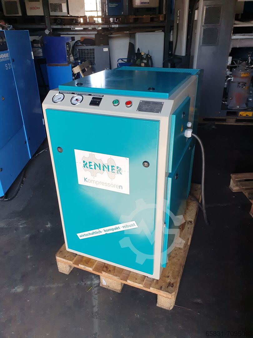used Screw compressor RENNER RS 15 kw for sale