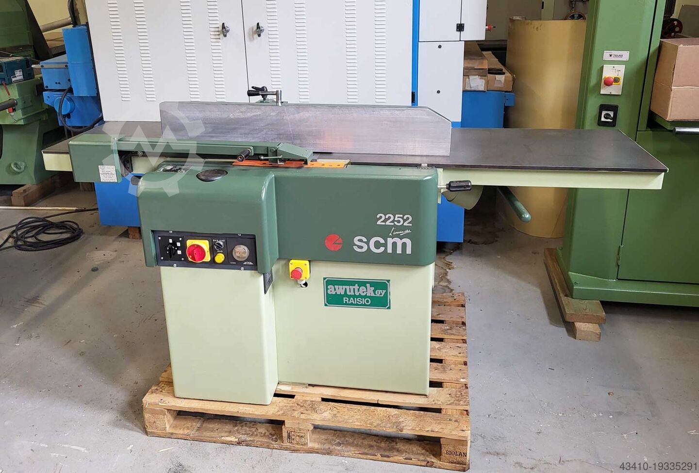 ▷used Jointer & thickness planer combined SCM 2252 for sale