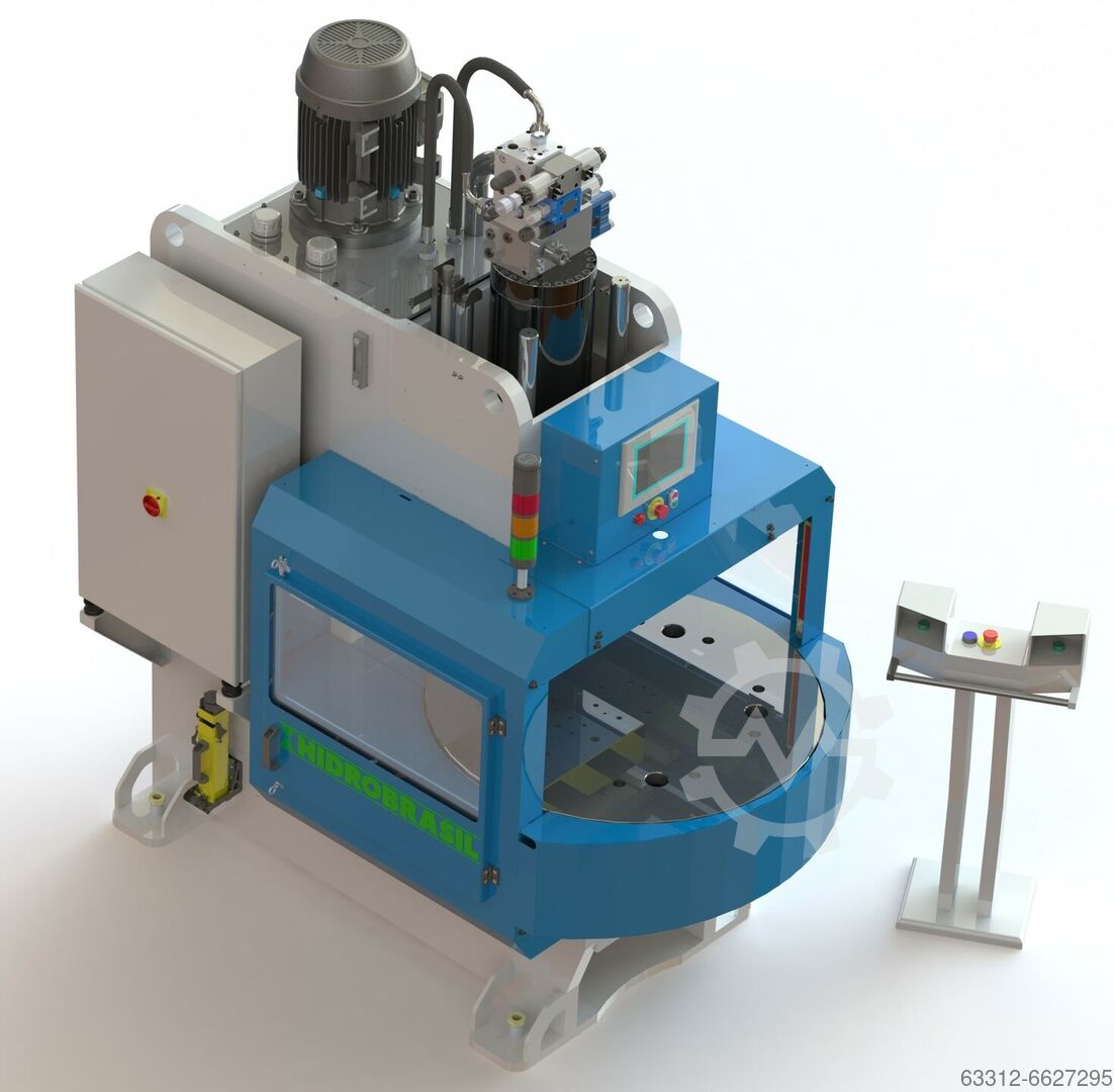 new 100 Ton Rotary Table Press C Press Hidrobrasil Einständerpresse for ...