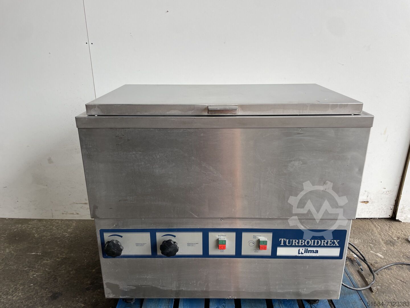 Vegetable washer and dryer Nilma Turboidrex used for sale Werktuigen