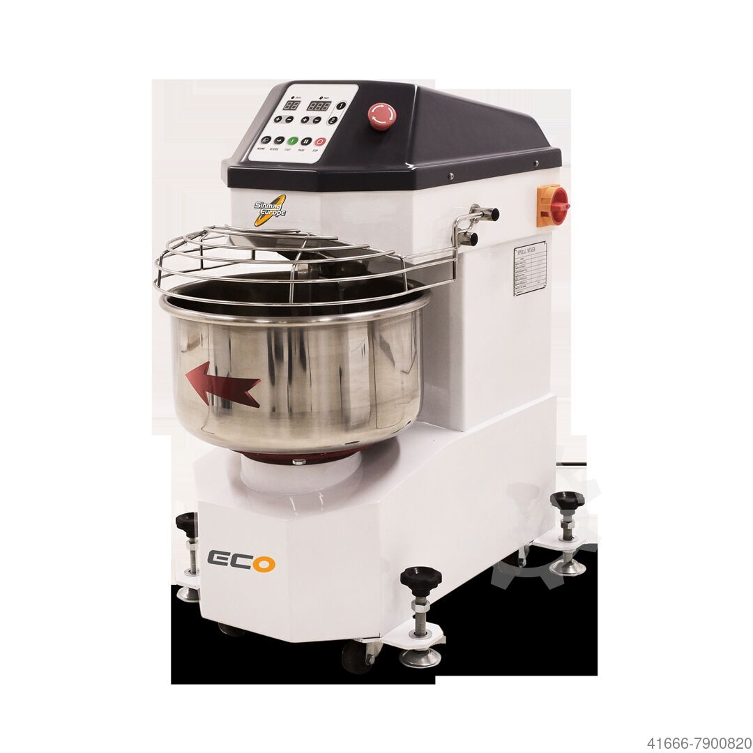 ▷new Spiral mixer for 1,5 12 kg dough Sinmag Eco 12 for sale