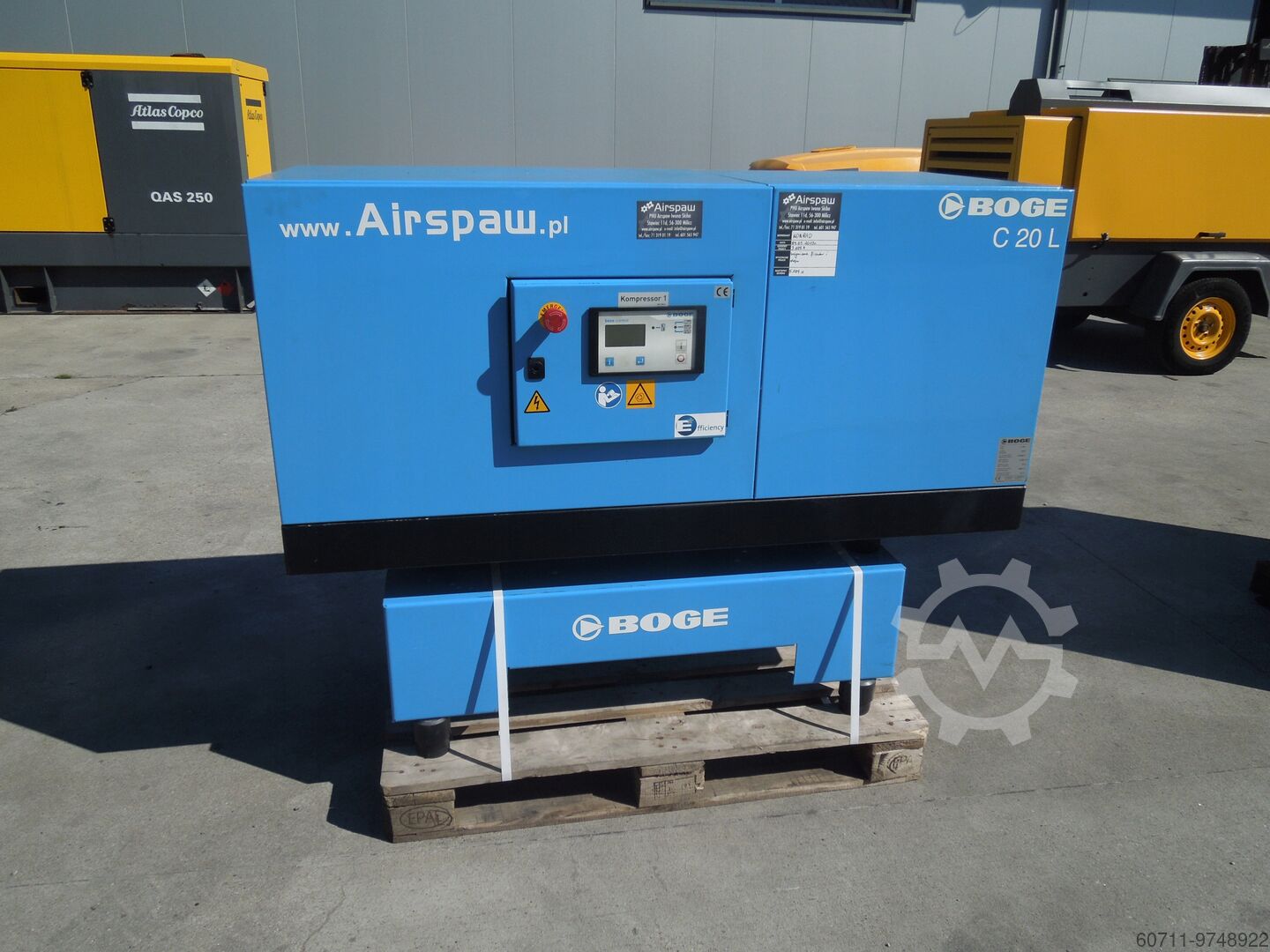 used Compressor BOGE CL20L for sale