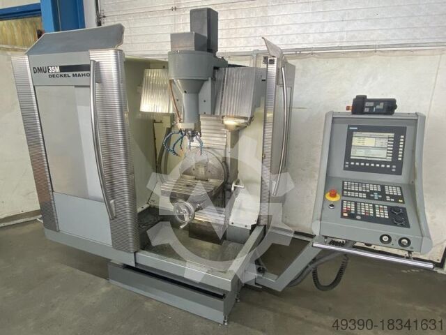 ミリー ▷ DECKEL MAHO DMU 35 M - SIEMENS 810D mit ShopMill i̇kinci el