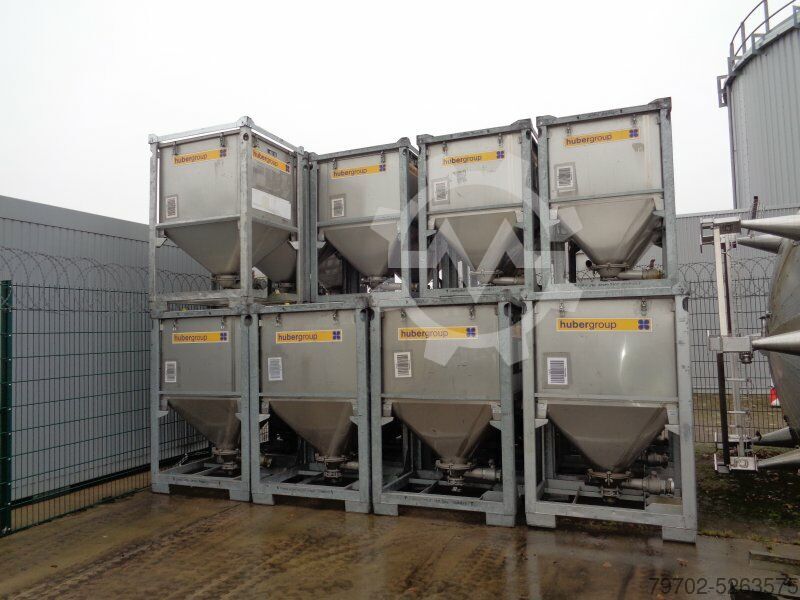 used 1000 L Stainless Steel Transport Container IBC for sale
