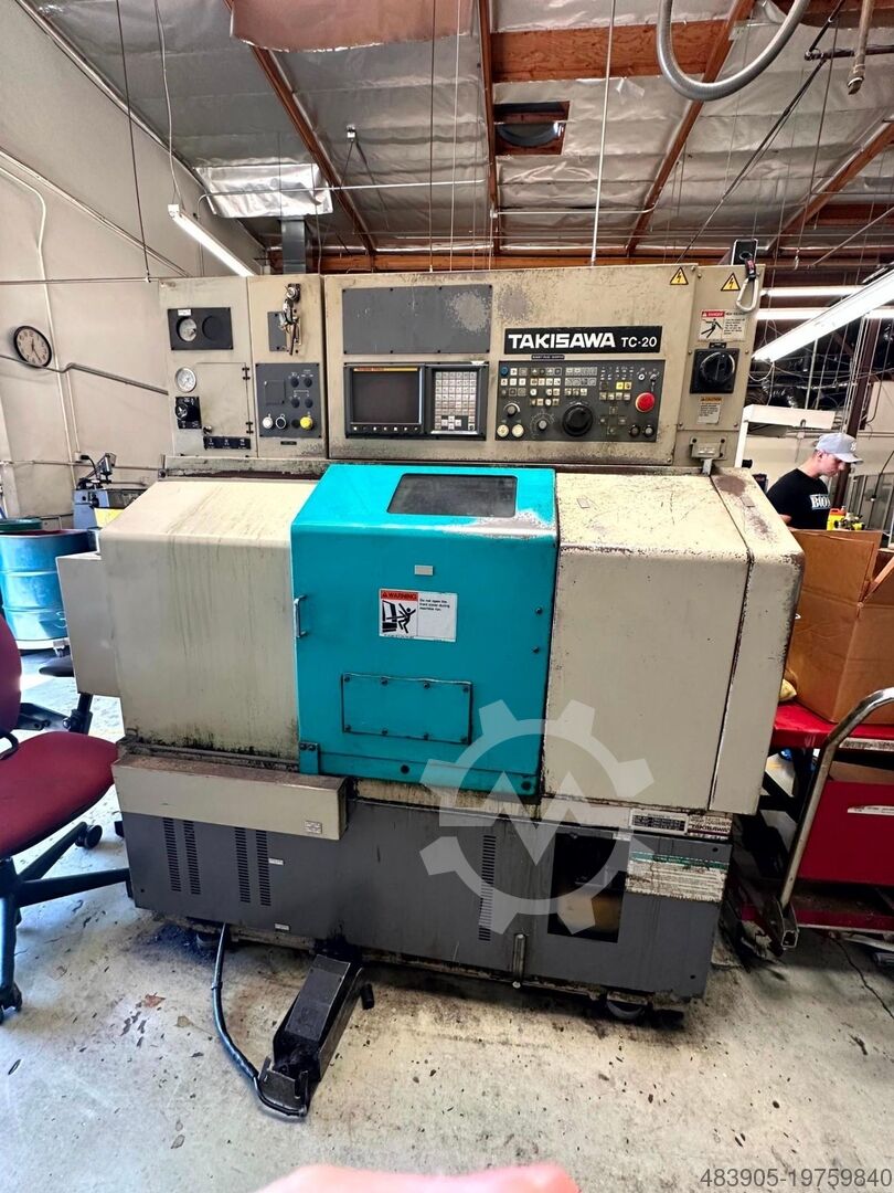 used Cnc lathe Takisawa TC-20 for sale