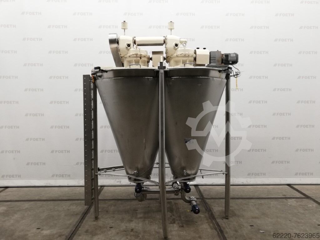 CPM, conical paddle mixer