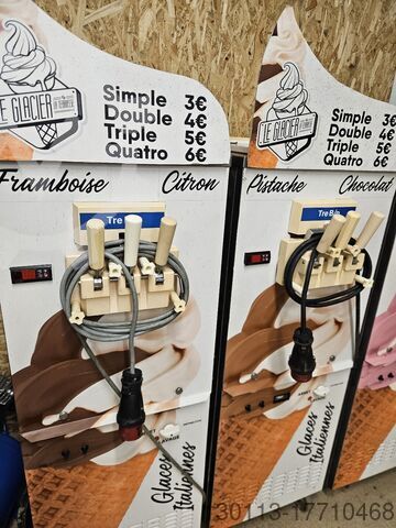 glacier soft serve ice cream machine