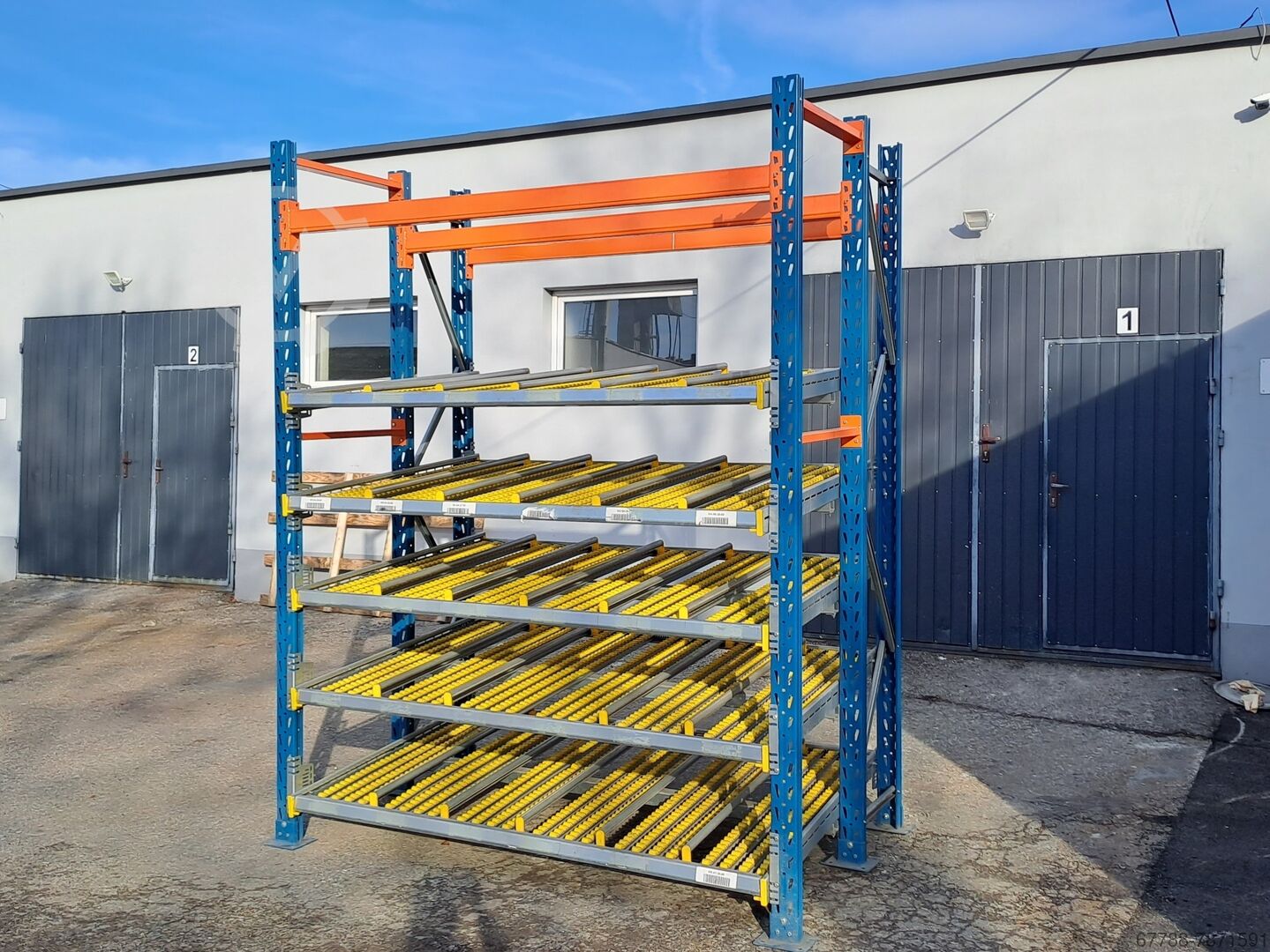 used Karton Flow flow storage rack WDX INTERROLL for sale