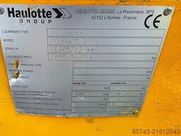 Haulotte Compact 8 Electric, 8.2m Working Height, 350kg Cap