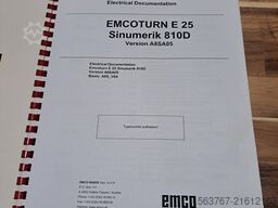 EMCO EMCOTURN E25 CNC-Drehmaschine + Wanne