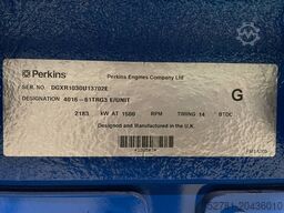 FG Wilson P2500-1E - 2500 kVA Surplus Genset - DPX-25085