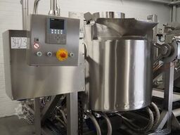 Terlet 2x 1000 liter ketels met lift
