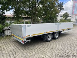 Möslein THT 11- G 6,2 Tandem Pritsche- Tieflader mit Rungentaschen