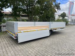 Möslein THT 11- G 6,2 Tandem Pritsche- Tieflader mit Rungentaschen