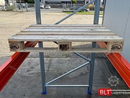 ca. 14 lfm. Palettenregale H: 350cm Fachlast: 3000 kg , 45 Palettenplätze