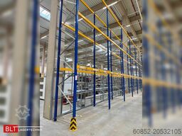 30,8 lfm Jungheinrich MPB Palettenregale H:645cm 1800kg Fachlast Schwerlastregale