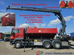 MAN TGS 26.440 Hiab 477 15m 13,2m=2,62T Arbeitskorb