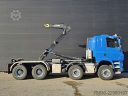 DAF CF 460 8x4 / HIAB HOOKLIFT / RETARDER / SPRING ...