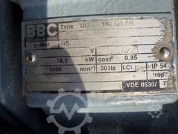 Silnik elektryczny BBC GU180 M4AG 18,5kW 1460rpm 380/660V IM B3