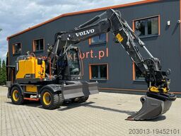 VOLVO EWR150E Mobilbagger mit ROTATOR ENCONG EC319