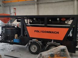 Polygonmach PAC30 30m3 hour mobıile small batching plant