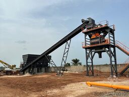 Polygonmach PSC30 30m3 hour stationary concrete batching p...