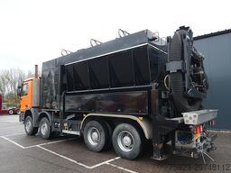 Mercedes-Benz ACTROS 4144 8X4 SEWER VACUUM MANUAL GEARBOX STE...