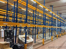 14 lfm Jungheinrich MPB Palettenregale H: 500cm, Fachlast: 2100 kg