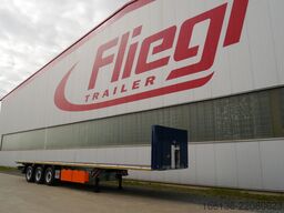 Fliegl SDS 390 Plateau mit Verriegelung+Rungen