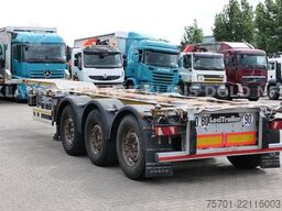 LECITRAILER BDF Multi-Chassis Lift-/Lenkachse SAF-Achsen