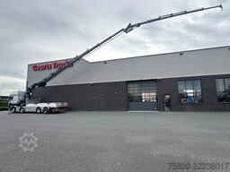 DAF XF 530 8X2+HIAB 1055E-8+JIB 150X-6 KRAAN/KRAN/C...