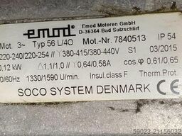 Soco System 90 Grad Rollenbahnkurve