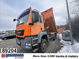 MAN TGS 33.440 6x6 BB, Stahlmulde ca. 12m³, hydr.