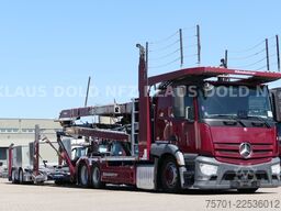 MERCEDES-BENZ Actros 2343 Autotransp. Kässbohrer 2-Tanks Retar