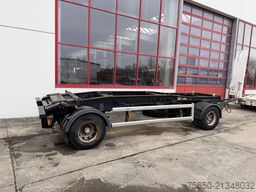 Hüffermann HSA1860  2 Achs Abrollmulden Anhänger