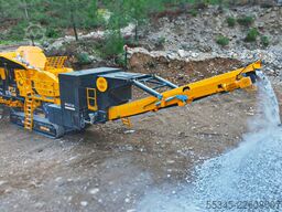 FABO Mobile Crushing Plant Mobile Tracked Jaw Crusher FTJ-1175