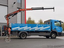 Mercedes-Benz Atego 1223 4x2 Pritsche mit Heckladekran ATLAS
