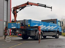 Mercedes-Benz Atego 1223 4x2 Pritsche mit Heckladekran ATLAS