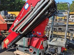 Macara pivotantă HMF Hermeler Maschinenbau 2420-K3 laadkraan loader crane Radio Remote con...