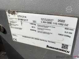 Jungheinrich ETV 214 2022y/ 10.5m