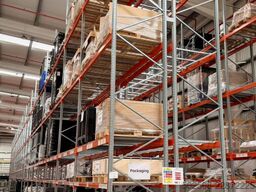 Highrise Boltless Pallet Racking With Frame Protectors